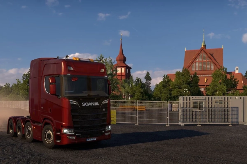 В Euro Truck Simulator 2 покажут «переезд» 113-летней церкви